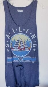 Lauren Moshi Sailing Romper NEW